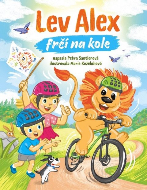 Santlerová Petra: Lev Alex frčí na kole