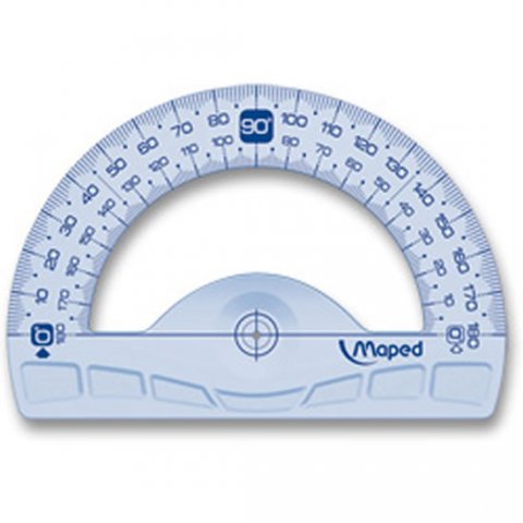 neuveden: Maped - Úhloměr Geometric 180° průměr 12 cm