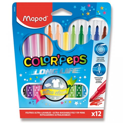 neuveden: Maped - Fixy Color´ Peps 12 ks