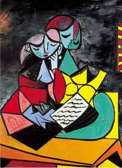 neuveden: Picasso: Čtení - Puzzle/1000 dílků
