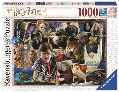 neuveden: Puzzle Harry Potter: Voldemort 1000 dílků