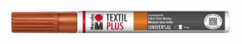neuveden: Marabu Popisovač na tmavý textil/mědený 3 mm