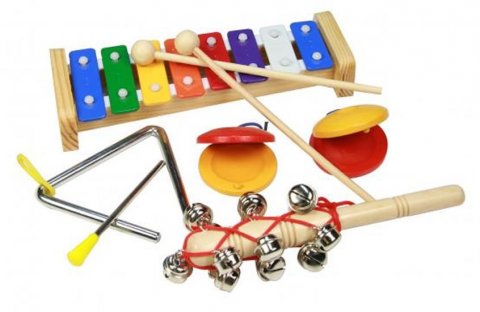 neuveden: Hudební set s trianglem