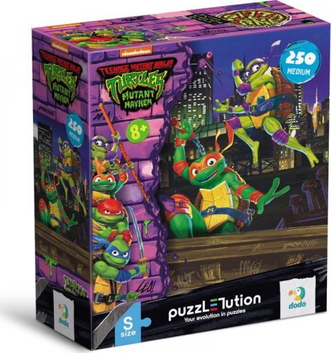 neuveden: Puzzle Želvy Ninja: Donatelo a Michelangelo 250 dílků