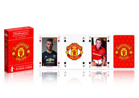 neuveden: Hrací karty FC Manchester United