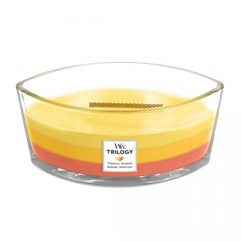 neuveden: WoodWickTrilogy Tropical Sunrise svíčka loď Trilogy 453,6g