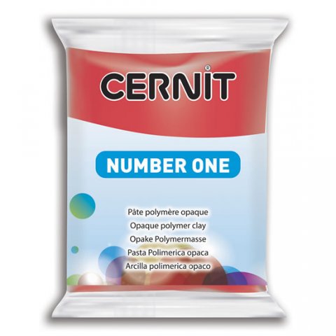 neuveden: CERNIT NUMBER ONE 56g červená