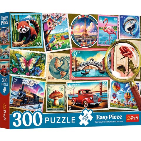 neuveden: Puzzle EasyPiece: Poštovní známky 300 dílků