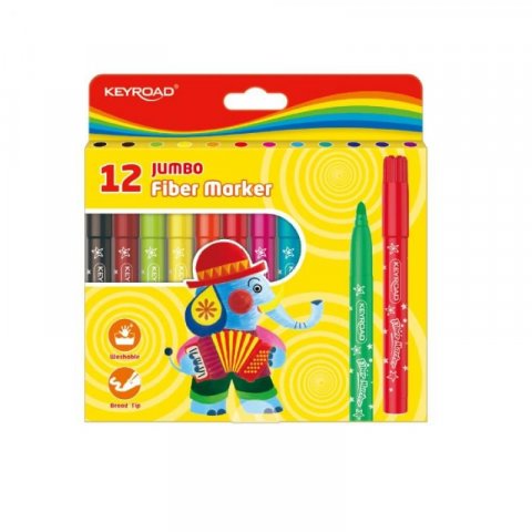 neuveden: Keyroad Popisovače Jumbo 12 ks neuveden: Keyroad Popisovače Jumbo 12 ks