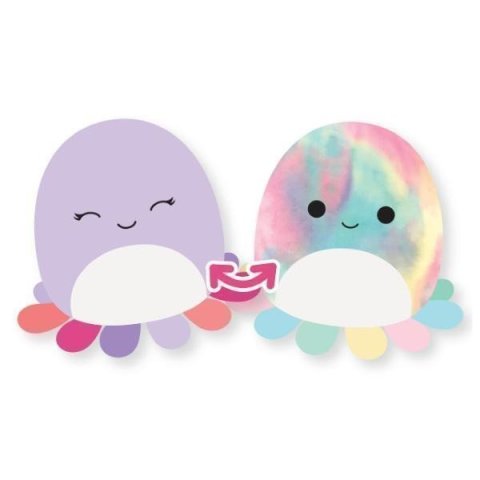 neuveden: Squishmallows 2v1 - Chobotnice Beula a Opal 13 cm