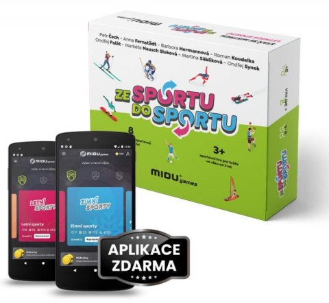 neuveden: Ze sportu do sportu - sportovní desková hra
