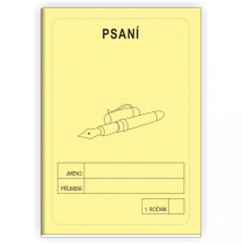 Rubínová Jitka: Psaní 1. ročník - školní sešit