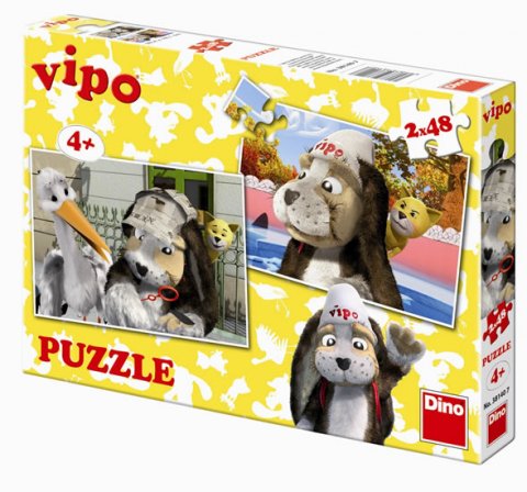 neuveden: Vipo v Evropě - puzzle 2 motivy v balení neuveden: Vipo v Evropě - puzzle 2 motivy v balení