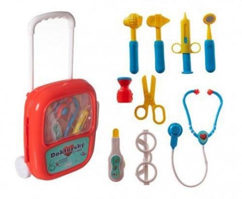neuveden: Doktorský set ze svukem a světlem (Sada se stetoskopem na baterie v plastov neuveden: Doktorský set ze svukem a světlem (Sada se stetoskopem na baterie v plastov