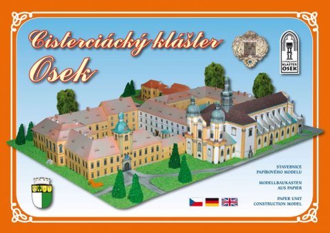 neuveden: Cisterciácký klášter Osek - Stavebnice papírového modelu