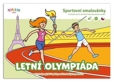 neuveden: Letní olympiáda - Sportovní omalovánky A5
