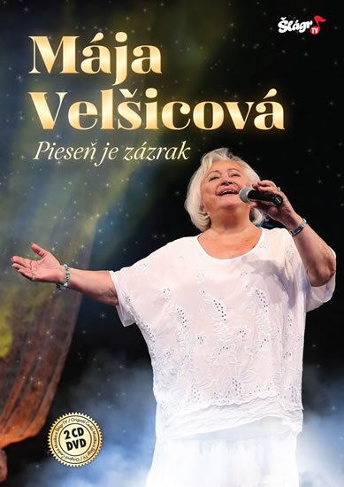 neuveden: Velšicová Mája - Pieseň je zázrak 2016 - 2 CD + DVD neuveden: Velšicová Mája - Pieseň je zázrak 2016 - 2 CD + DVD