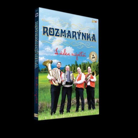 neuveden: Rozmarýnka - Láska největší… - CD + DVD