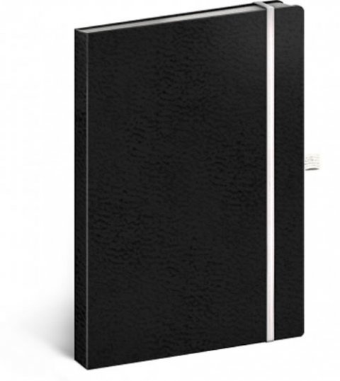 neuveden: Notes - Vivella Classic černý/bílý, tečkovaný, 15 x 21 cm neuveden: Notes - Vivella Classic černý/bílý, tečkovaný, 15 x 21 cm