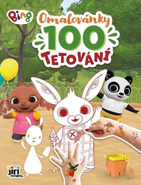 -: Bing - Omalovánky a 100 tetování