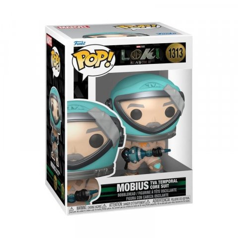 neuveden: Funko POP Marvel: Loki Season 2 - Mobius (TVA Temporal Core Suit)