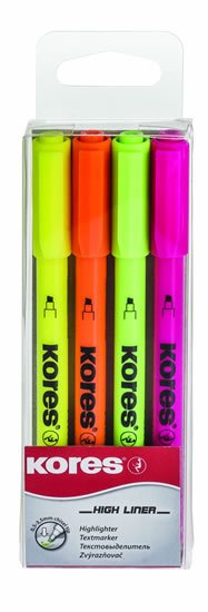 neuveden: Kores HIGH LINER mix 4 barev neuveden: Kores HIGH LINER mix 4 barev
