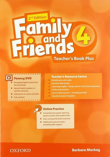 MacKay Barbara: Family and Friends 4 Teacher´s Book Plus (2nd)