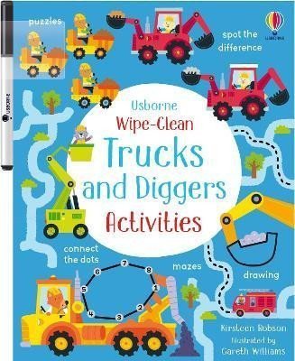 Williams Gareth: Wipe-Clean Trucks and Diggers Activities