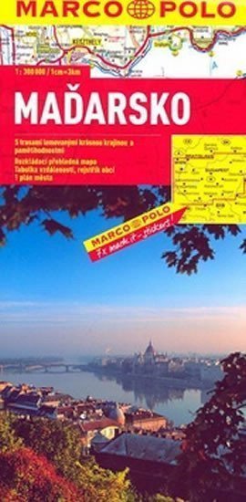 neuveden: Maďarsko - Marco Polo(autoatlas)