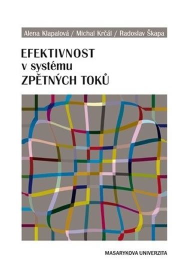 Klapalová Alena: Efektivnost v systému zpětných toků Klapalová Alena: Efektivnost v systému zpětných toků