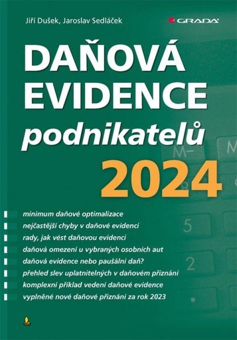 Dušek Jiří: Daňová evidence podnikatelů 2024