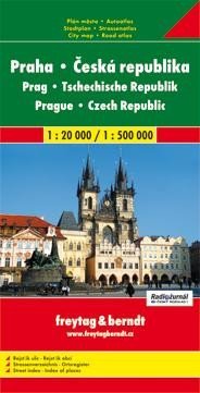 neuveden: PL Praha 1:20 000 + ČR 1:500 000 / plán města