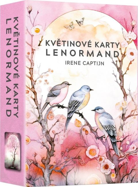 Captijn Irene: Květinové karty Lenormand - Kniha a 36 karet