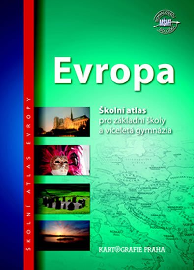 neuveden: Evropa - Školní atlas pro základní školy a víceletá gymnázia