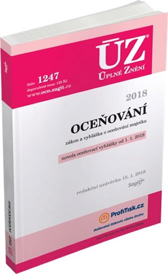 neuveden: ÚZ 1247 Oceňování majetku 2018