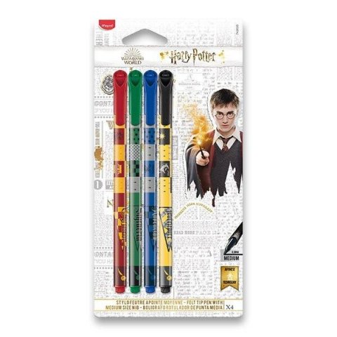 neuveden: Maped Harry Potter - Fixy sada 4 ks