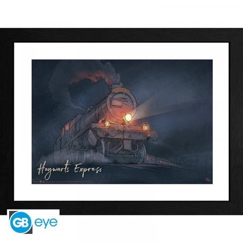 neuveden: Harry Potter Zarámovaný plakát - Hogwarts Express