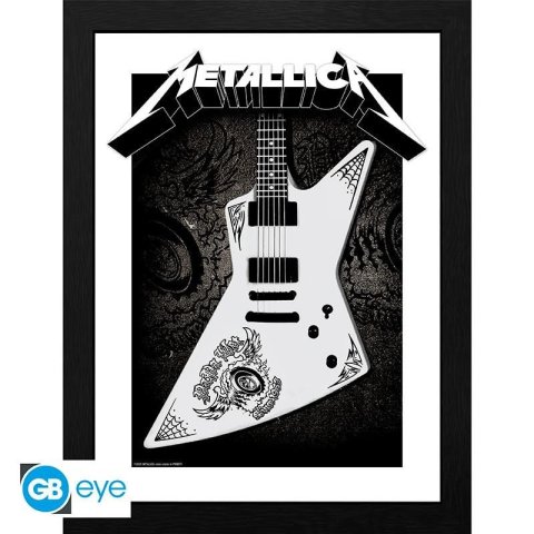 neuveden: Metallica Zarámovaný plakát - Papa Het Guitar