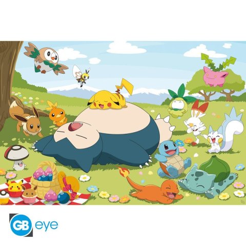 -: Pokémon Plakát Maxi Picnic Day 91,5 x 61 cm