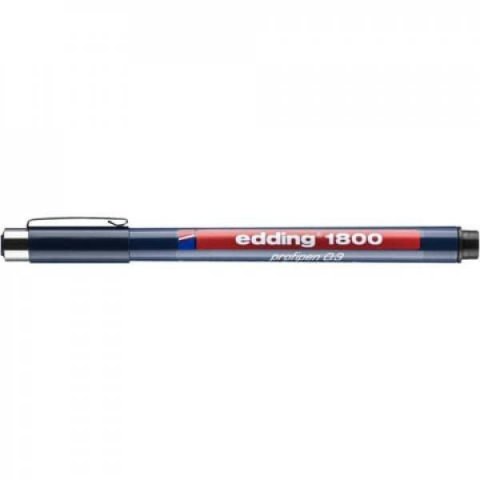 neuveden: Edding Popisovač 1800 - černý, 0,3 mm neuveden: Edding Popisovač 1800 - černý, 0,3 mm