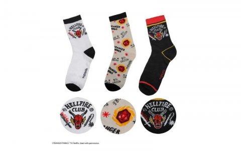 neuveden: Stranger Things Ponožky 3 páry (velikost 35-45)