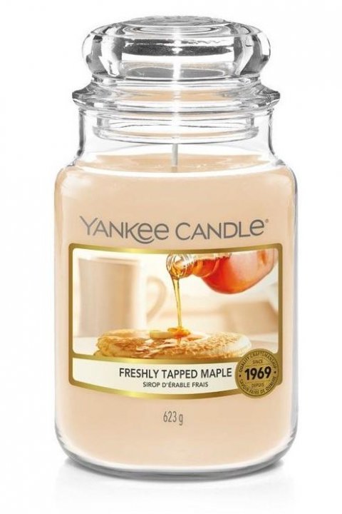neuveden: YANKEE CANDLE Freshly Tapped Maple svíčka 623g