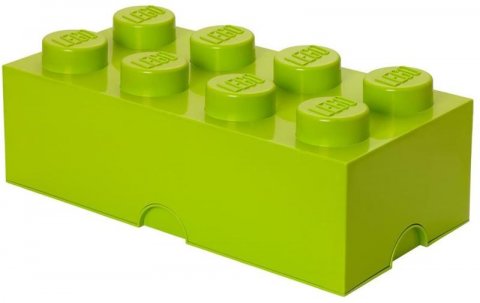 neuveden: Úložný box LEGO 8 - světle zelený