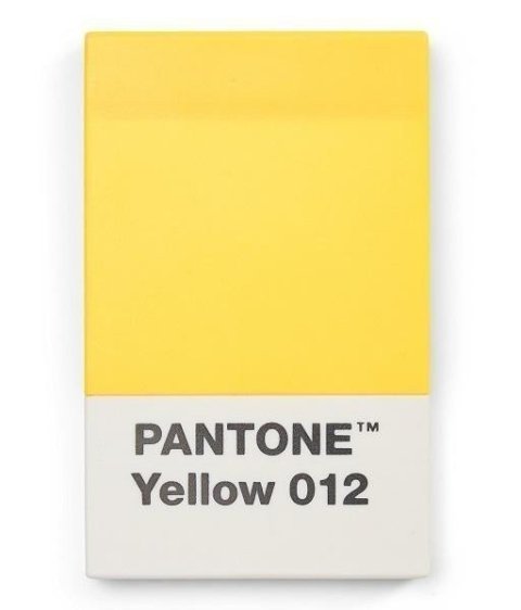 neuveden: Pantone Pouzdro na vizitky dárkové balení - Yellow 012