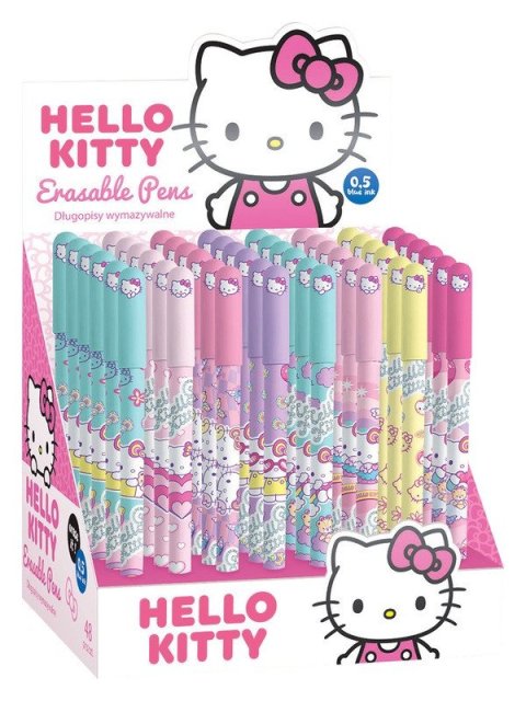 : Hello Kitty propiska mazací s víčkem 0.7mm (mix)