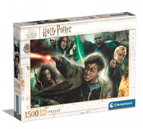 neuveden: Clementoni Puzzle - Harry Potter Souboj 1500 dílků