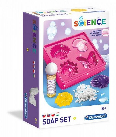 neuveden: Clementoni Science - Výroba mýdel