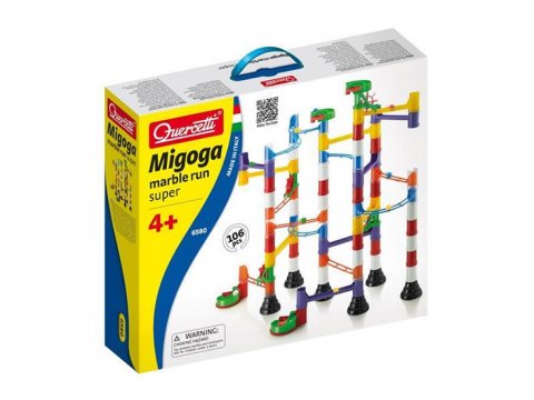 neuveden: Migoga Marble Run Super - Barevná kuličková dráha