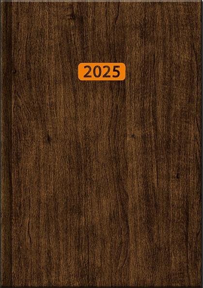 neuveden: Diář 2025 Wood, týdenní A5 neuveden: Diář 2025 Wood, týdenní A5