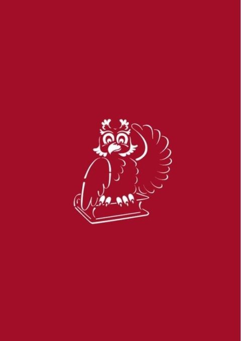 neuveden: Složka univerzální, A4, motiv sova, bordó